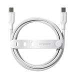 PanzerGlass kábel EMPOWER Racing USB-C to USB-C 2m 60W - White EM85432