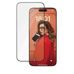 PanzerGlass ochranné sklo UWF Ceramic Protection pre iPhone 15 Pro - Black Frame 2838