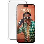 PanzerGlass ochranné sklo UWF Ceramic Protection pre iPhone 15 Pro Max - Black Frame 2840