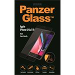 PanzerGlass - Tvrdené sklo Case Friendly pre iPhone 8/7/6S/6, čierna 2618