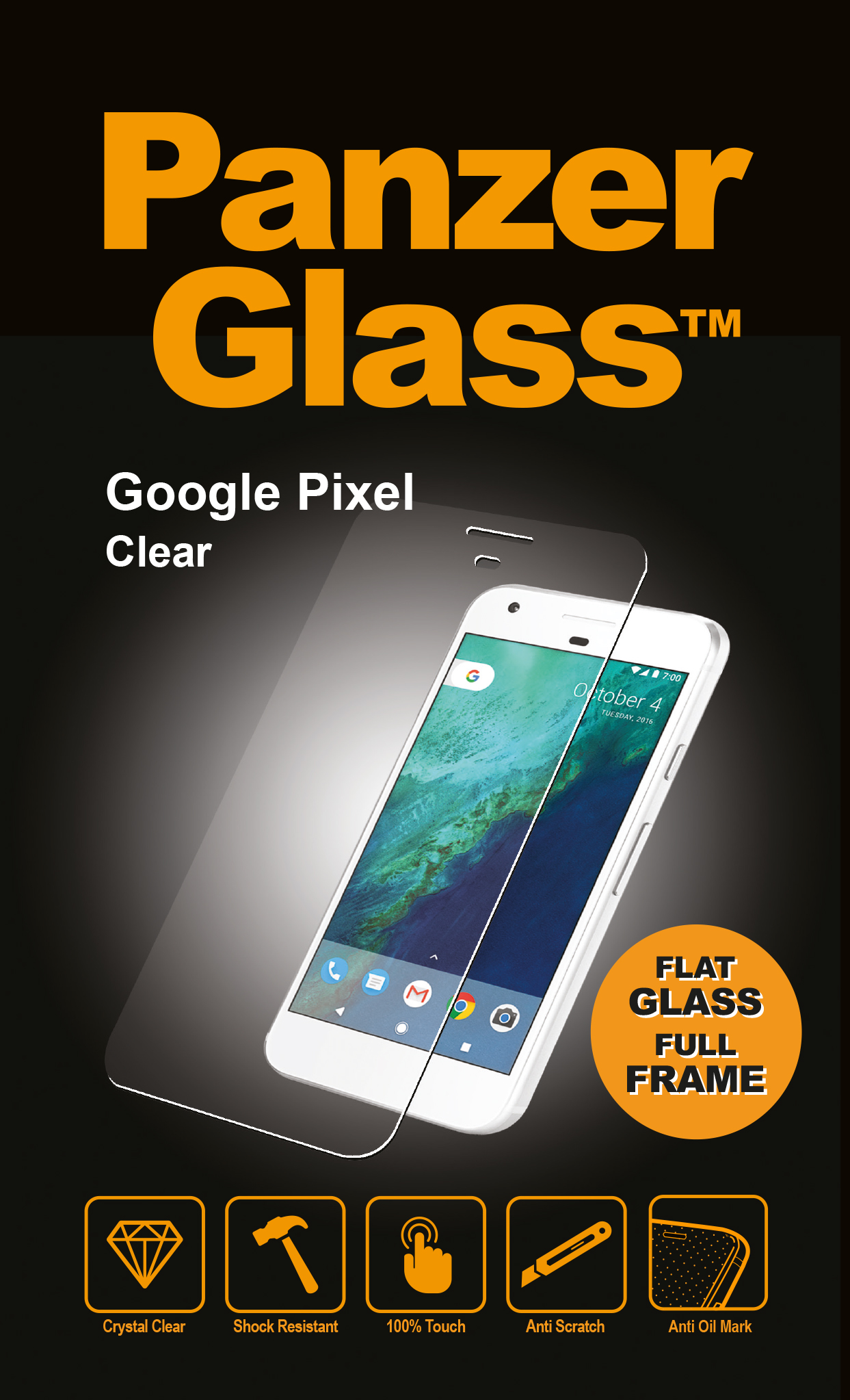 PanzerGlass - Tvrdené sklo pre Google Pixel 4751