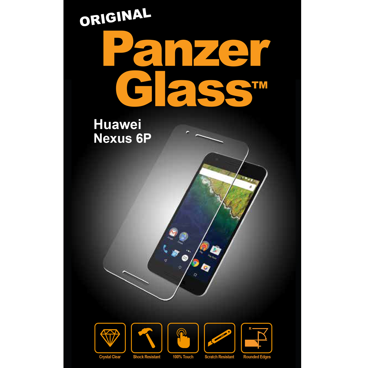 PanzerGlass - Tvrdené sklo pre Huawei Nexus 6P, číra 1129