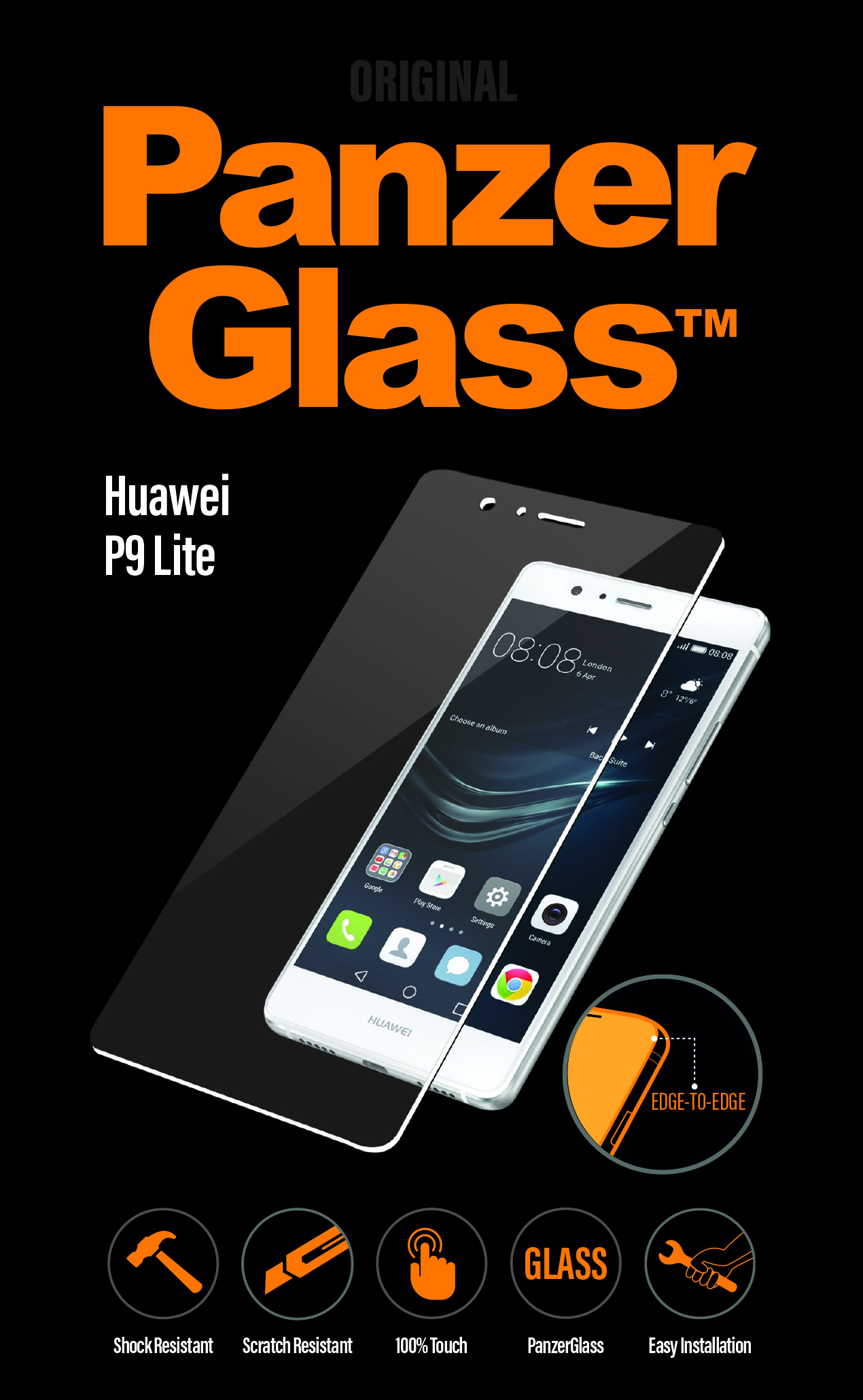 PanzerGlass - Tvrdené sklo pre Huawei P9 Lite 1133