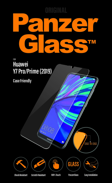 PanzerGlass - Tvrdené sklo pre Huawei Y7 Pro/Y7 Prime 2019, číra 5345