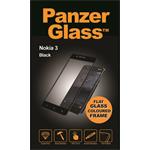 PanzerGlass - Tvrdené sklo pre Nokia 3, čierna 6755