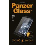 PanzerGlass - Tvrdené sklo pre Nokia 5.1, čierna 6767