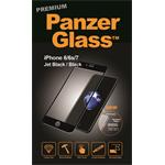 PanzerGlass - Tvrdené sklo PREMIUM pre iPhone 8/7/6S/6, čierna 2614