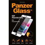 PanzerGlass - Tvrdené sklo Privacy pre iPhone 8/7/6S/6 Plus, biela P2621