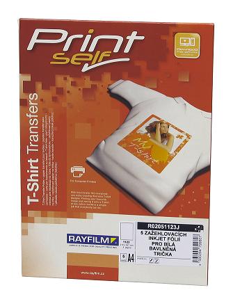 papier RAYFILM nažehľovací laser (tmavý textil) 5ks/A3 R0208.1123A3J