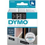 páska DYMO 45021 D1 White On Black Tape (12mm) S0720610