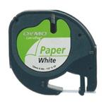 páska DYMO 59421 LetraTag White Paper Tape (12mm) S0721520/S0721500