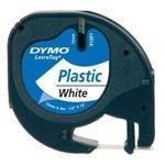 páska DYMO 59422 LetraTag White Plastic Tape (12mm) S0721660/S0721560
