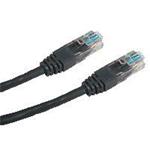 Patch cord UTP Cat 6 3m černý