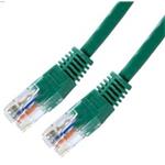 Patch kabel Cat5E, UTP - 10m, zelený PK-UTP5E-100-GRN