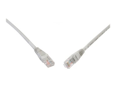 Patch kabel CAT5E UTP PVC 5m šedý, Patch kabel CAT5E UTP PVC 5m šedý non-snag-proof C5E-155GY-5MB