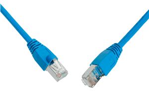 Patch kabel CAT6 SFTP PVC 5m modrý C6-315BE-5MB