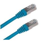 Patch kabel Cat6A, S-FTP - 10m, modrý PK-SFTP6A-0100-BLU