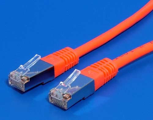 Patch kábel FTP Cat 6, 2m - červený