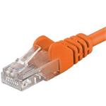 Patch kábel UTP cat 5e, 10m - oranžová 5055907
