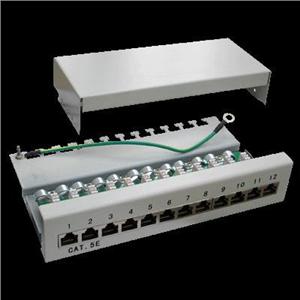 Patch panel Box 12-port Cat5e STP na zed´ 5027121245