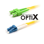 Patchcord FO duplex LC-SC/APC 9/125um SM, 0,5m, OS2, 1.8mm 0784