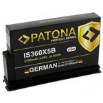 PATONA baterie pro digitální kameru Insta 360 One X5 2700mAh Li-Ion 3,89V CINSBAHA PT41645