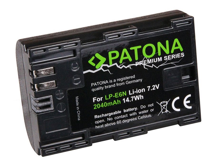 PATONA baterie pro foto Canon LP-E6N 2040mAh Li-Ion Premium PT1259