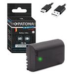 PATONA baterie pro foto Canon LP-E6NH 2250mAh Li-Ion Platinum USB-C nabíjení PT1353
