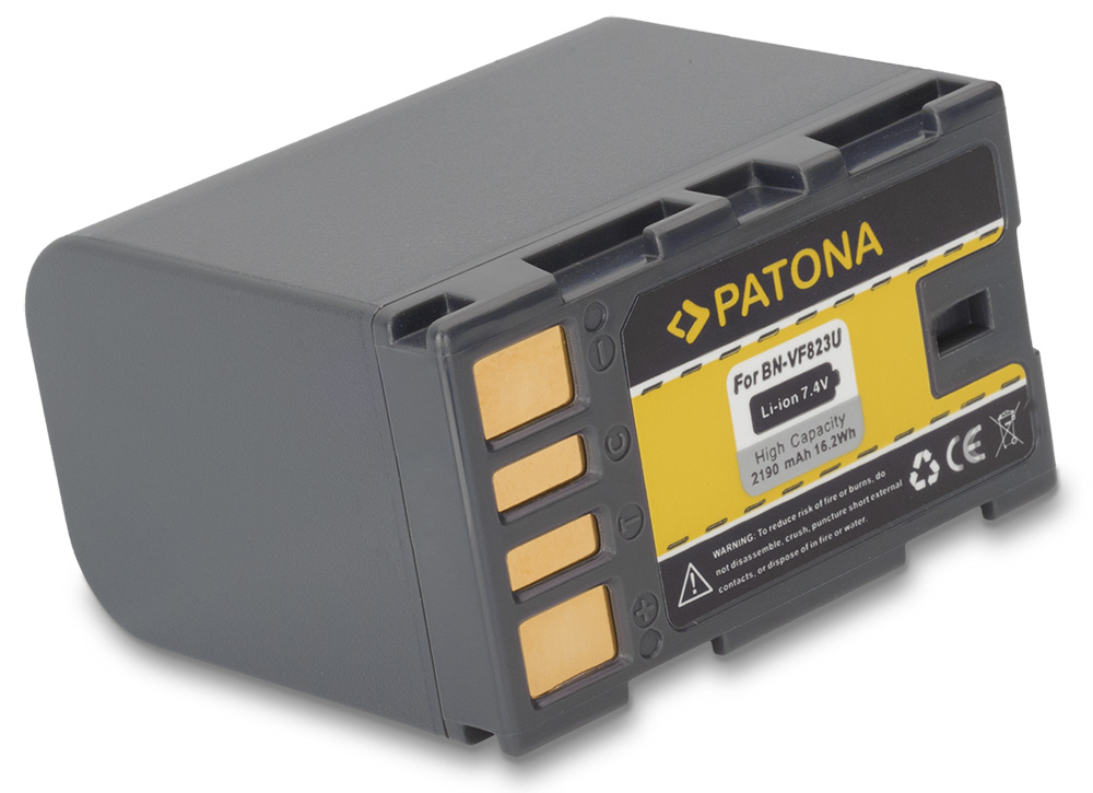 PATONA baterie pro foto JVC BN-VF823U 2190mAh Li-Ion PT1121