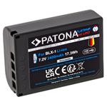 PATONA baterie pro foto Olympus BLX-1 2400mAh Li-Ion Platinum USB-C nabíjení PT1372
