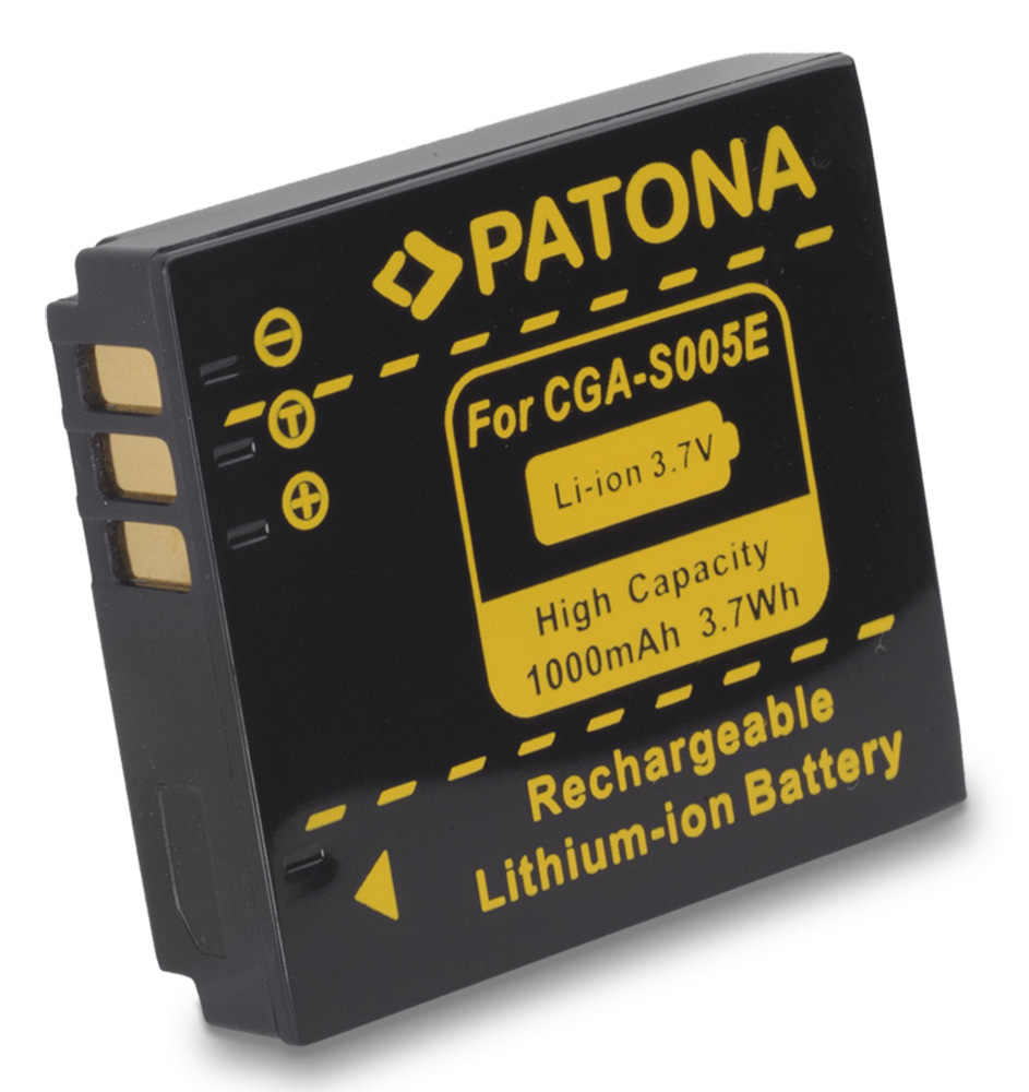 PATONA baterie pro foto Panasonic CGA-S005 1000mAh PT1041