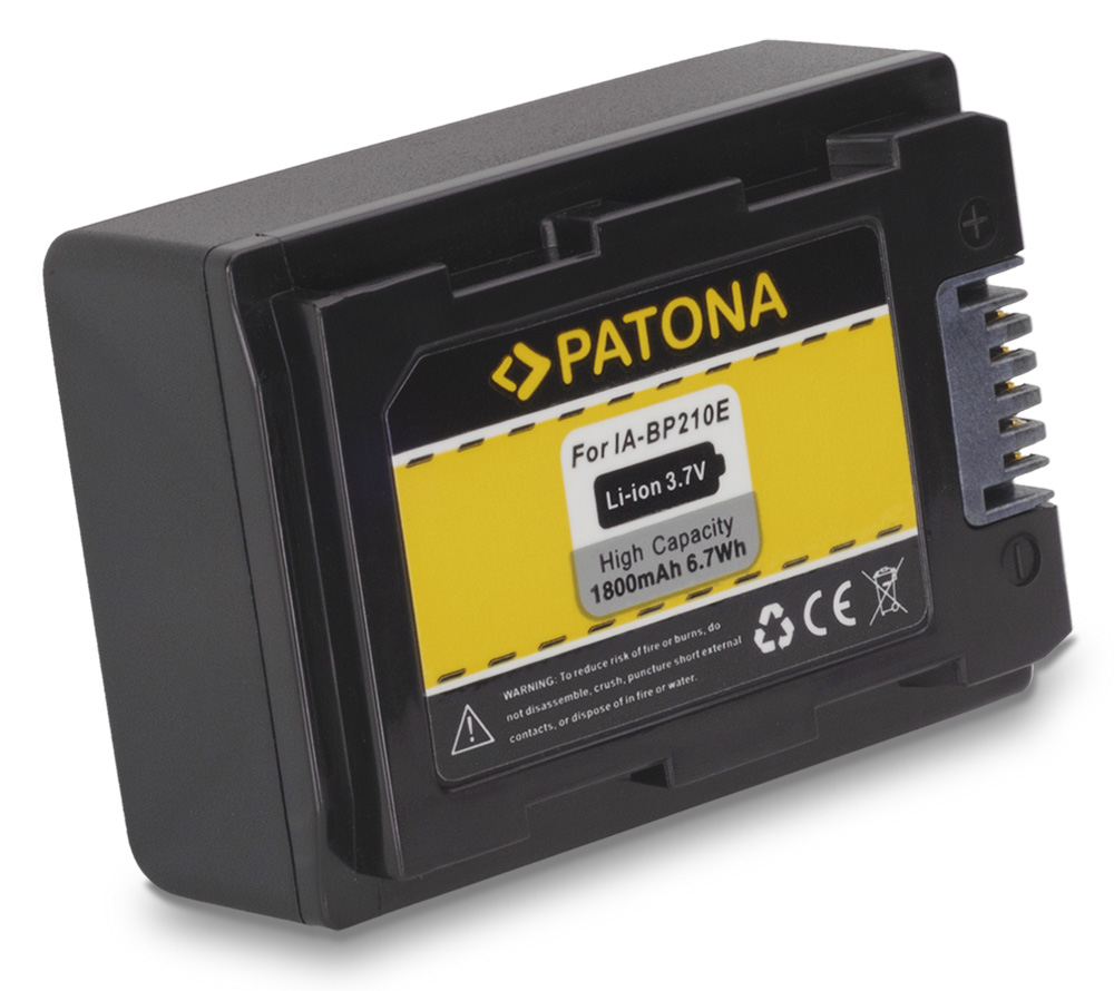 PATONA baterie pro foto Samsung IA-BP210E 1800mAh PT1125