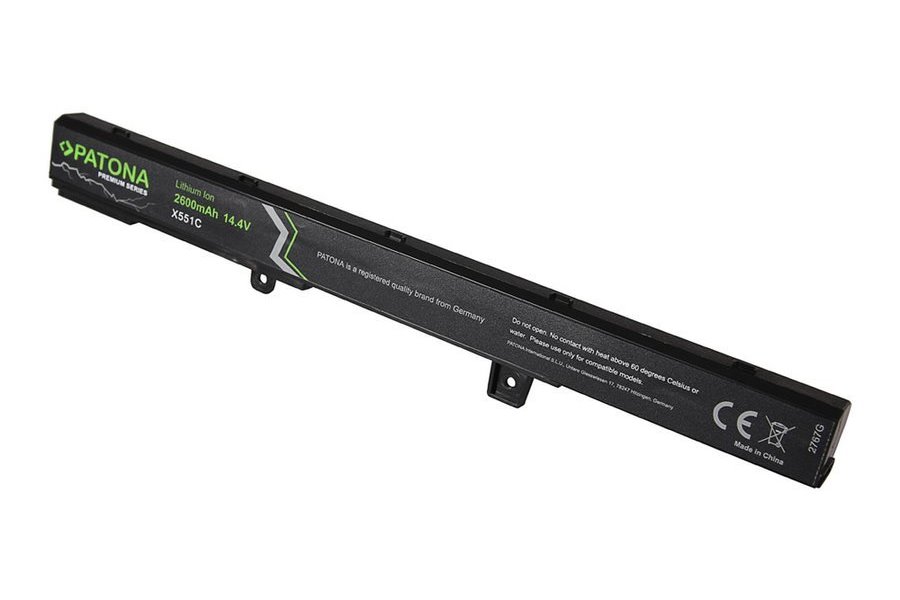 PATONA baterie pro ntb ASUS X551 2600mAh Li-Ion 14,4V PREMIUM PT2767