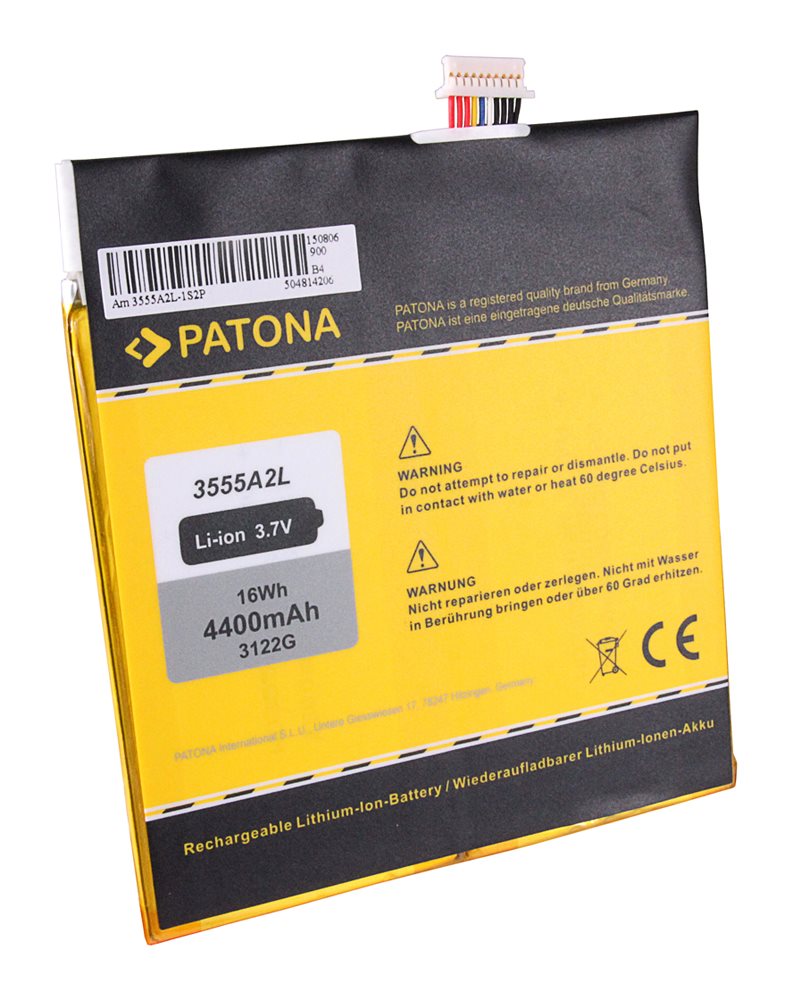 PATONA baterie pro tablet PC Amazon Kindle Fire 4440mAh 3.7V Li-Ion PT3122