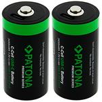 PATONA nabíjecí baterie LR14 (C) Li-lon 2300mAh 1,5V s USB-C nabíjením, 2ks v balení PT1411