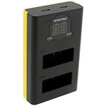 PATONA nabíječka pro digitální kameru Dual GoPro Hero 13 USB-C s LCD PT4213