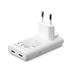 PATONA nabíječka Slim/ 2x USB-C/ 100-240V/ PD65W- GaN PD3.0/QC3.0/ bílá PT2595