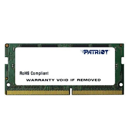 Patriot 8GB Patriot Signature DDR4, 2400MHz CL17 SO-DIMM PSD48G240081S