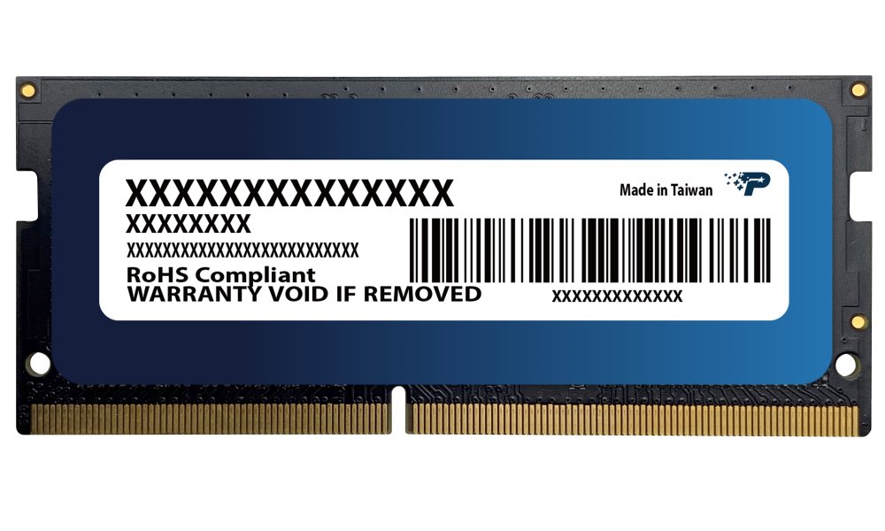 PATRIOT Core Series 16GB DDR5 5600MT/s / SO-DIMM / CL46 / 1,1V PSC516G56081HS