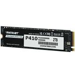 PATRIOT P410 2TB SSD / Interní / M.2 PCIe Gen4 x4 NVMe / 2280 P410P2TBM28H