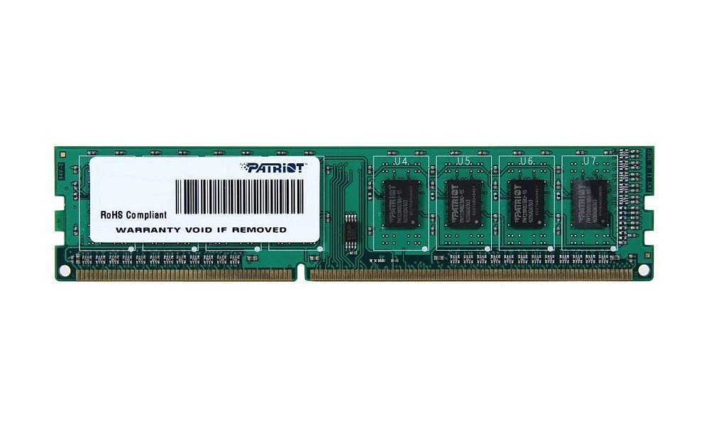 PATRIOT Signature 4GB DDR3L 1600MHz / DIMM / CL11 / 1,35V PSD34G1600L81