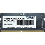 Patriot Signature Line/SO-DIMM DDR5/16GB/5600MHz/CL46/1x16GB PSD516G560081S