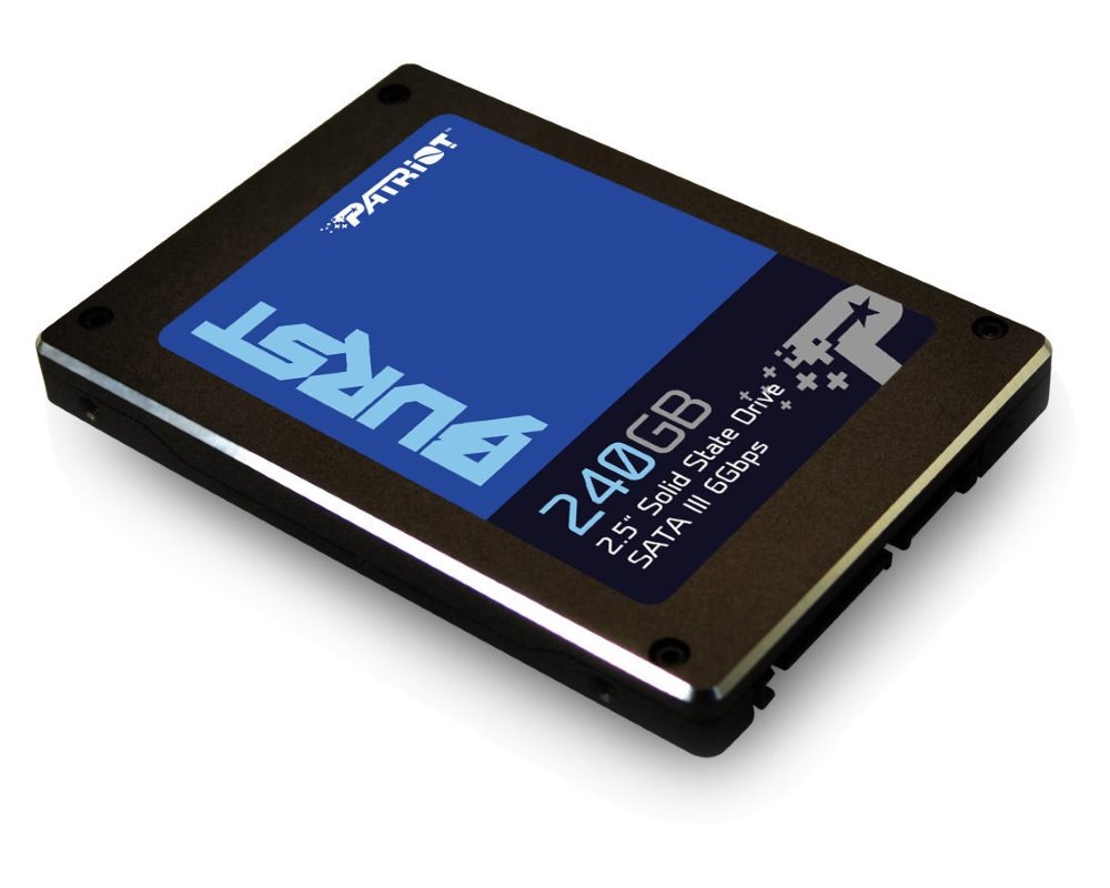 Patriot SSD 240GB Burst SATA III 2.5" 3D TLC 7mm (č/z: 560/540MB/s; 80/60K IOPS) PBU240GS25SSDR