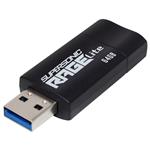 PATRIOT Supersonic Rage Lite 64GB / USB 3.2 Gen 1 / černá PEF64GRLB32U