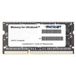 PATRIOT Ultrabook 4GB DDR3 1600MHz / SO-DIMM / CL11 / PC3-12800 PSD34G1600L81S