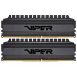 PATRIOT Viper 4 Blackout Series 16GB DDR4 3200 MHz / DIMM / CL16 / Heat shield / KIT 2x 8GB PVB416G320C6K