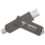 PATRIOT Viper Portable PVP30 SSD 1TB Type A+C / USB 3.2 Gen 2 / šedá PVP301TB28UDG