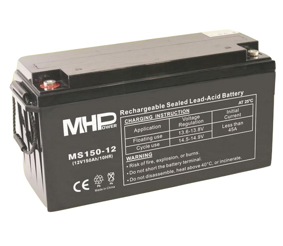 Pb akumulátor MHPower VRLA AGM 12V/150Ah (MS150-12