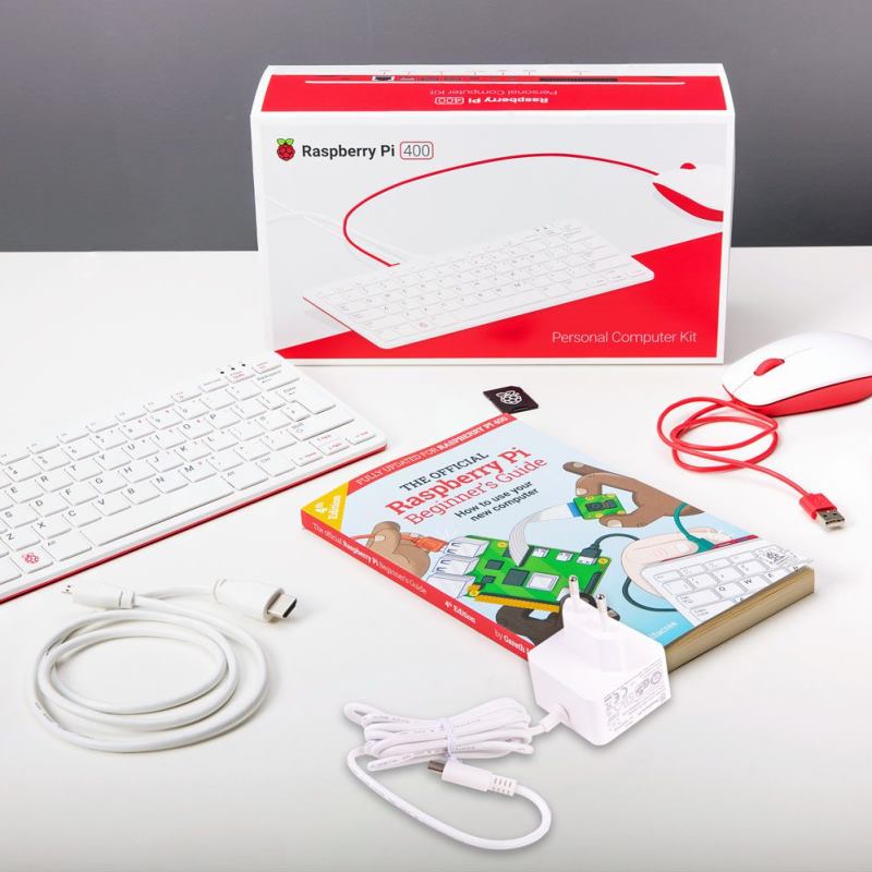 PC Raspberry Pi 400 4GB/WiFi/BT/1000Mbps EU KIT RPI400-EU KIT