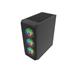 PC skříň Fury SHOBO/Midi Tower/Transpar./Černá NFO-2154